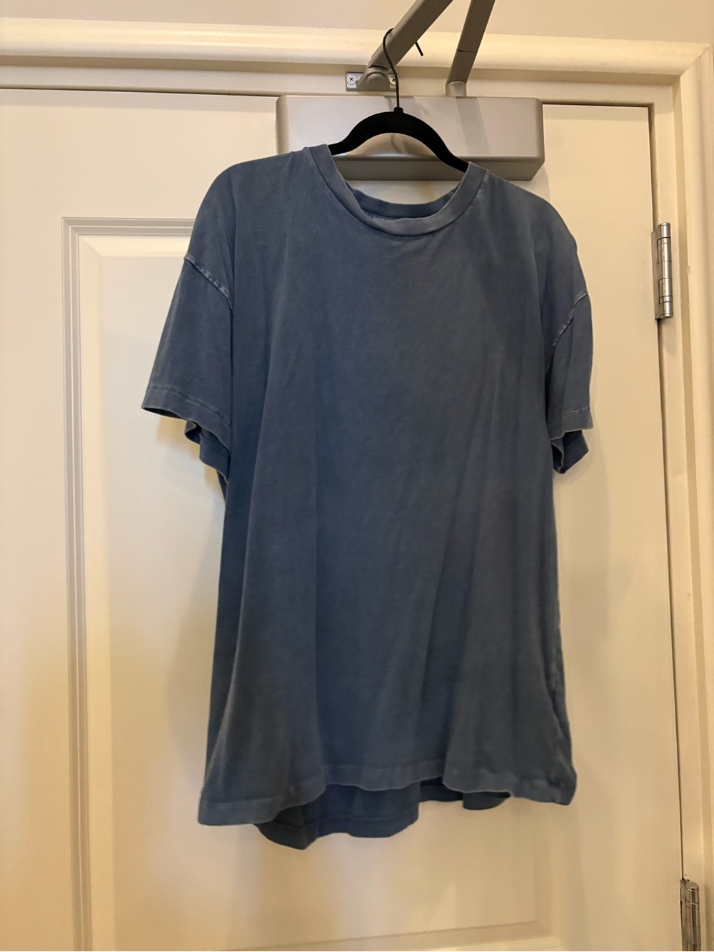 Abercrombie & Fitch Faded Slate Blue Short Sleeve Crew Tee